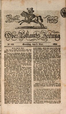 Frankfurter Ober-Post-Amts-Zeitung Samstag 1. Mai 1824