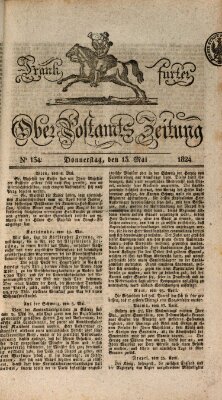 Frankfurter Ober-Post-Amts-Zeitung Donnerstag 13. Mai 1824