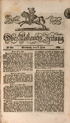 Frankfurter Ober-Post-Amts-Zeitung Mittwoch 9. Juni 1824