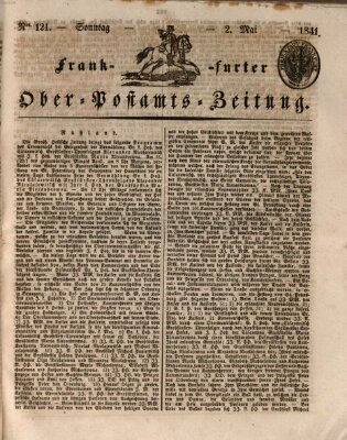 Frankfurter Ober-Post-Amts-Zeitung Sonntag 2. Mai 1841