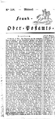 Frankfurter Ober-Post-Amts-Zeitung Mittwoch 8. November 1843