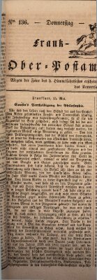 Frankfurter Ober-Post-Amts-Zeitung Donnerstag 16. Mai 1844