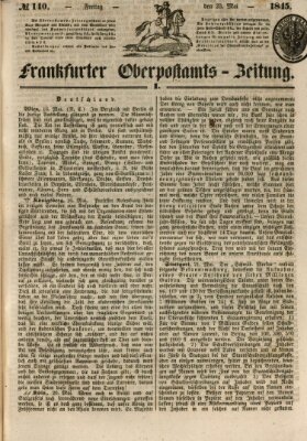 Frankfurter Ober-Post-Amts-Zeitung Freitag 23. Mai 1845