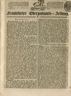 Frankfurter Ober-Post-Amts-Zeitung Dienstag 3. Juni 1845