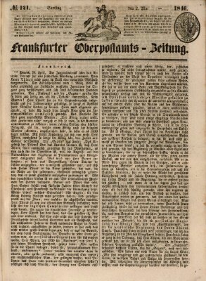 Frankfurter Ober-Post-Amts-Zeitung Samstag 2. Mai 1846