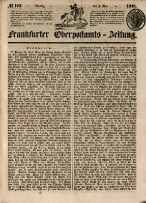 Frankfurter Ober-Post-Amts-Zeitung Montag 4. Mai 1846