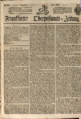 Frankfurter Ober-Post-Amts-Zeitung Samstag 1. Mai 1847