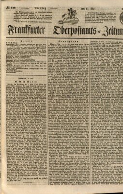 Frankfurter Ober-Post-Amts-Zeitung Dienstag 11. Mai 1847