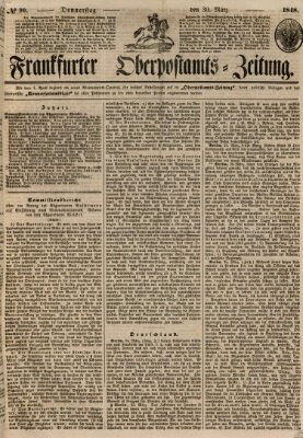 Frankfurter Ober-Post-Amts-Zeitung Donnerstag 30. März 1848