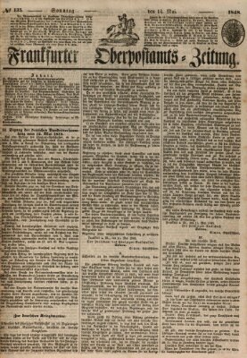 Frankfurter Ober-Post-Amts-Zeitung Sonntag 14. Mai 1848