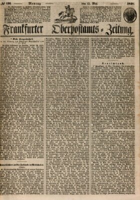 Frankfurter Ober-Post-Amts-Zeitung Montag 15. Mai 1848