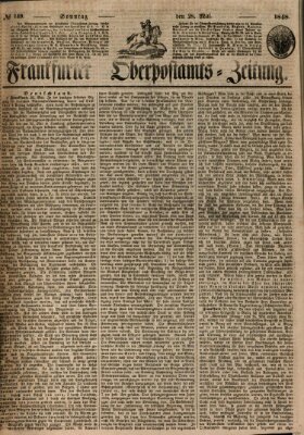 Frankfurter Ober-Post-Amts-Zeitung Sonntag 28. Mai 1848