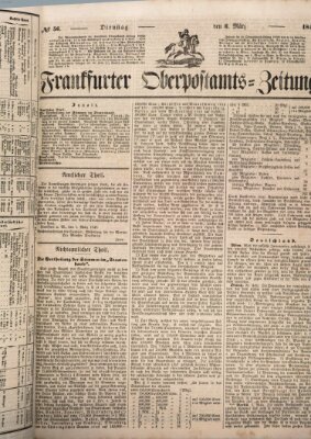 Frankfurter Ober-Post-Amts-Zeitung Dienstag 6. März 1849