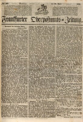 Frankfurter Ober-Post-Amts-Zeitung Montag 29. April 1850