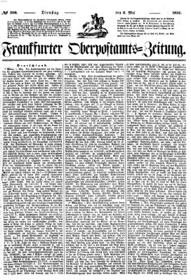 Frankfurter Ober-Post-Amts-Zeitung Dienstag 6. Mai 1851