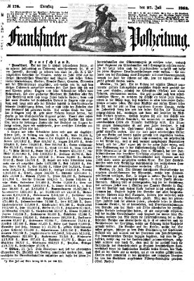 Frankfurter Postzeitung (Frankfurter Ober-Post-Amts-Zeitung) Dienstag 27. Juli 1852