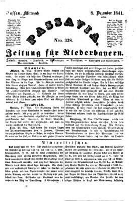 Passavia (Donau-Zeitung) Mittwoch 8. Dezember 1841