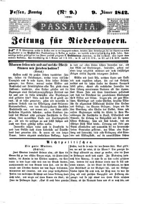 Passavia (Donau-Zeitung) Sonntag 9. Januar 1842