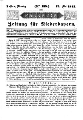 Passavia (Donau-Zeitung) Dienstag 17. Mai 1842