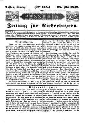 Passavia (Donau-Zeitung) Samstag 28. Mai 1842