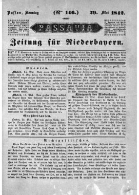 Passavia (Donau-Zeitung) Sonntag 29. Mai 1842