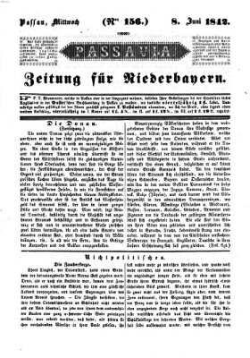 Passavia (Donau-Zeitung) Mittwoch 8. Juni 1842