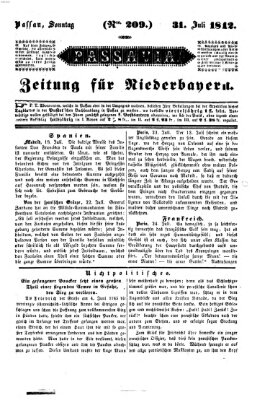 Passavia (Donau-Zeitung) Sonntag 31. Juli 1842