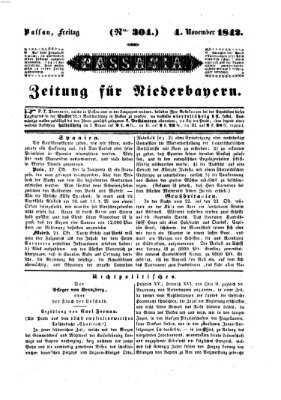 Passavia (Donau-Zeitung) Freitag 4. November 1842