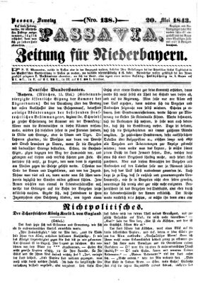 Passavia (Donau-Zeitung) Samstag 20. Mai 1843