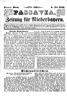 Passavia (Donau-Zeitung) Montag 5. Juni 1843