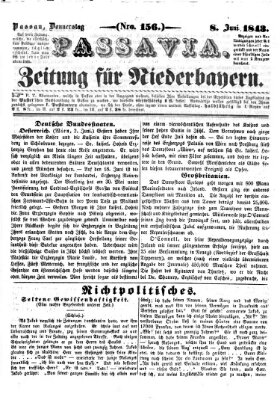 Passavia (Donau-Zeitung) Donnerstag 8. Juni 1843