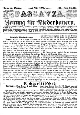 Passavia (Donau-Zeitung) Sonntag 11. Juni 1843