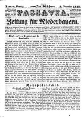 Passavia (Donau-Zeitung) Sonntag 5. November 1843