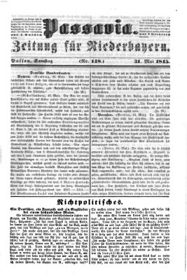 Passavia (Donau-Zeitung) Samstag 31. Mai 1845