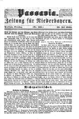 Passavia (Donau-Zeitung) Dienstag 29. Juli 1845