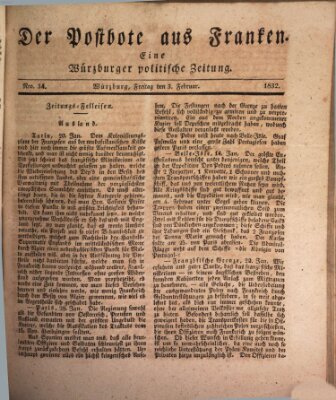 Der Postbote aus Franken Freitag 3. Februar 1832