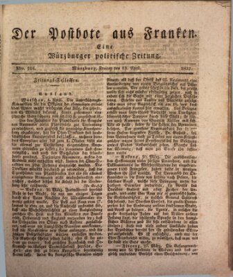 Der Postbote aus Franken Freitag 13. April 1832