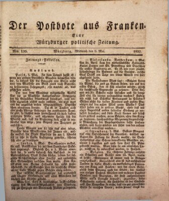 Der Postbote aus Franken Mittwoch 9. Mai 1832