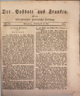 Der Postbote aus Franken Dienstag 22. Mai 1832