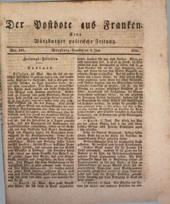 Der Postbote aus Franken Samstag 9. Juni 1832