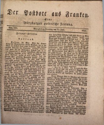 Der Postbote aus Franken Dienstag 12. Juni 1832