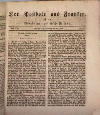 Der Postbote aus Franken Dienstag 19. Juni 1832