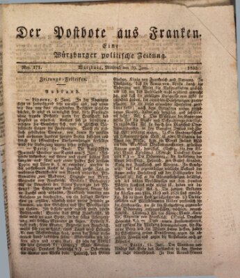 Der Postbote aus Franken Mittwoch 20. Juni 1832