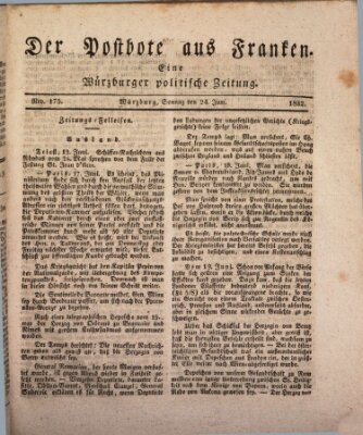 Der Postbote aus Franken Sonntag 24. Juni 1832