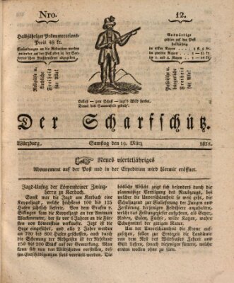 Der Scharfschütz Samstag 19. März 1831