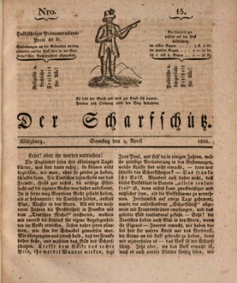 Der Scharfschütz Samstag 9. April 1831