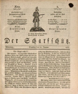 Der Scharfschütz Samstag 21. Januar 1832