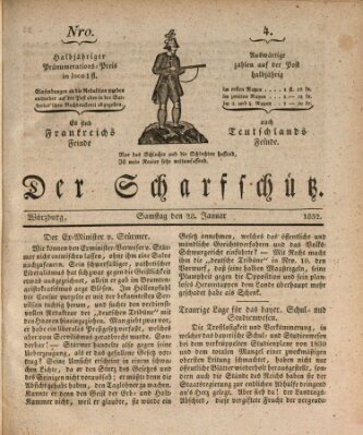 Der Scharfschütz Samstag 28. Januar 1832