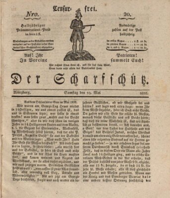 Der Scharfschütz Samstag 19. Mai 1832