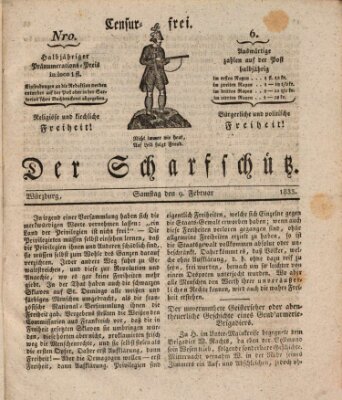 Der Scharfschütz Samstag 9. Februar 1833